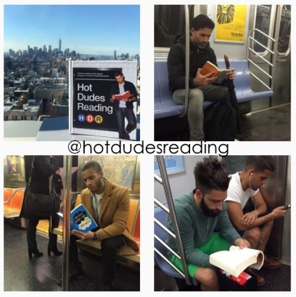 Hot Dudes Reading x4